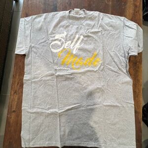 Gray Self Made T-Shirt